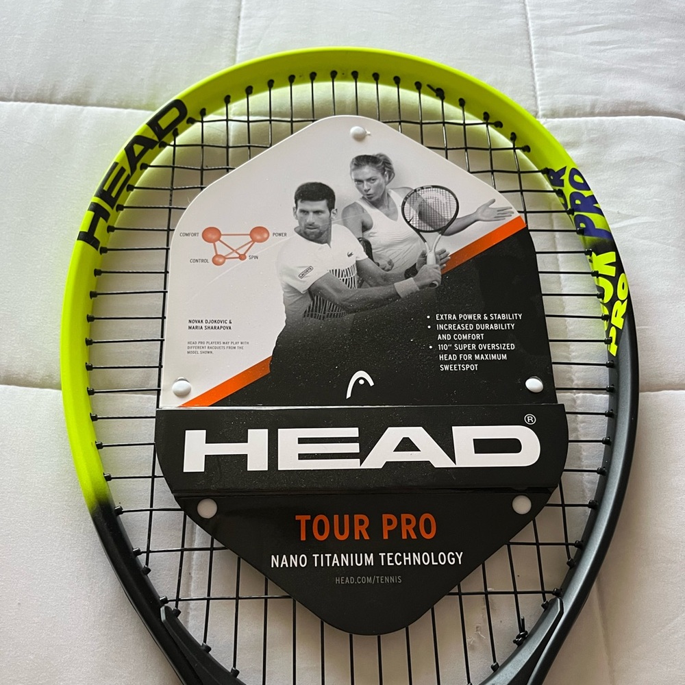Head Tour Pro Tennis Racket - Picture 3 of 5